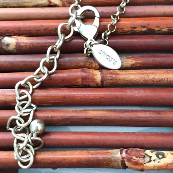 Chico's Long Drop Necklace - Picture 7 of 8